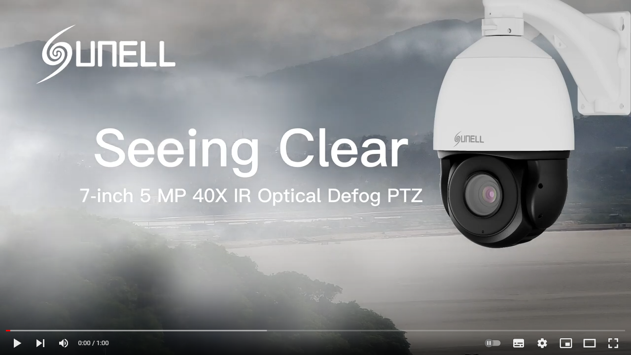 Caméra réseau PTZ Sunell 40x