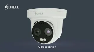 Caméra tourelle réseau bi-spectre Sunell