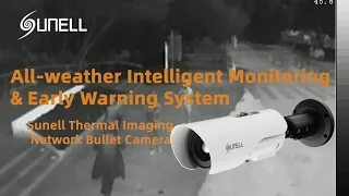 Caméra Bullet réseau d’imagerie thermique Sunell
