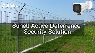 Solution de sécurité de dissuasion active Sunell