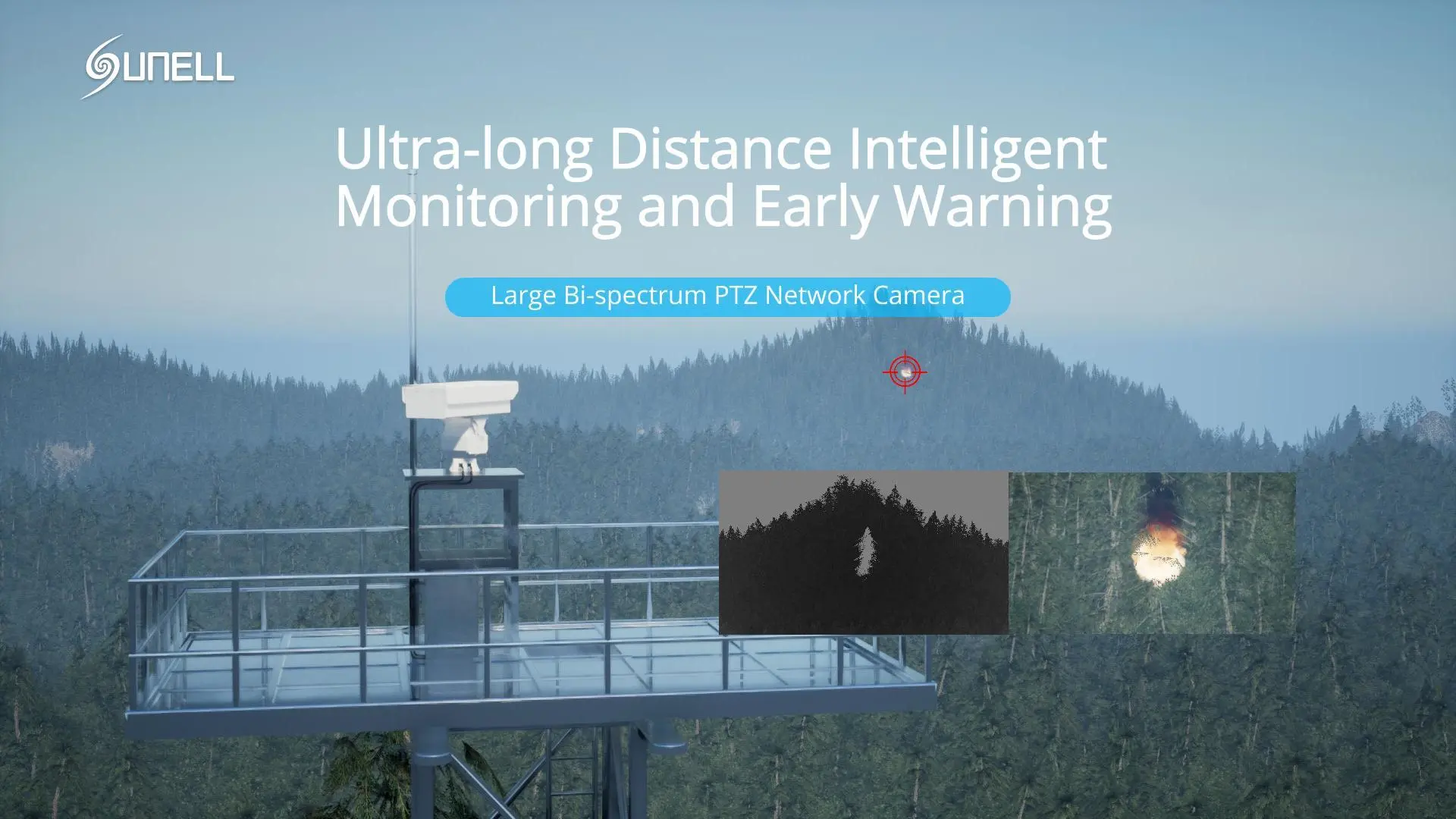 How to use thermal imaging PTZ camera to detect early fires and minimize losses caused by wildfires? - 翻译中...
