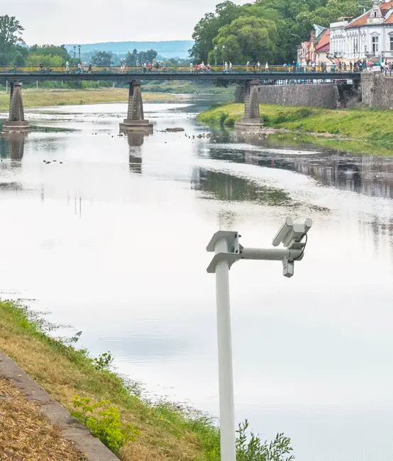 Solution de vidéosurveillance et de gestion des rivières