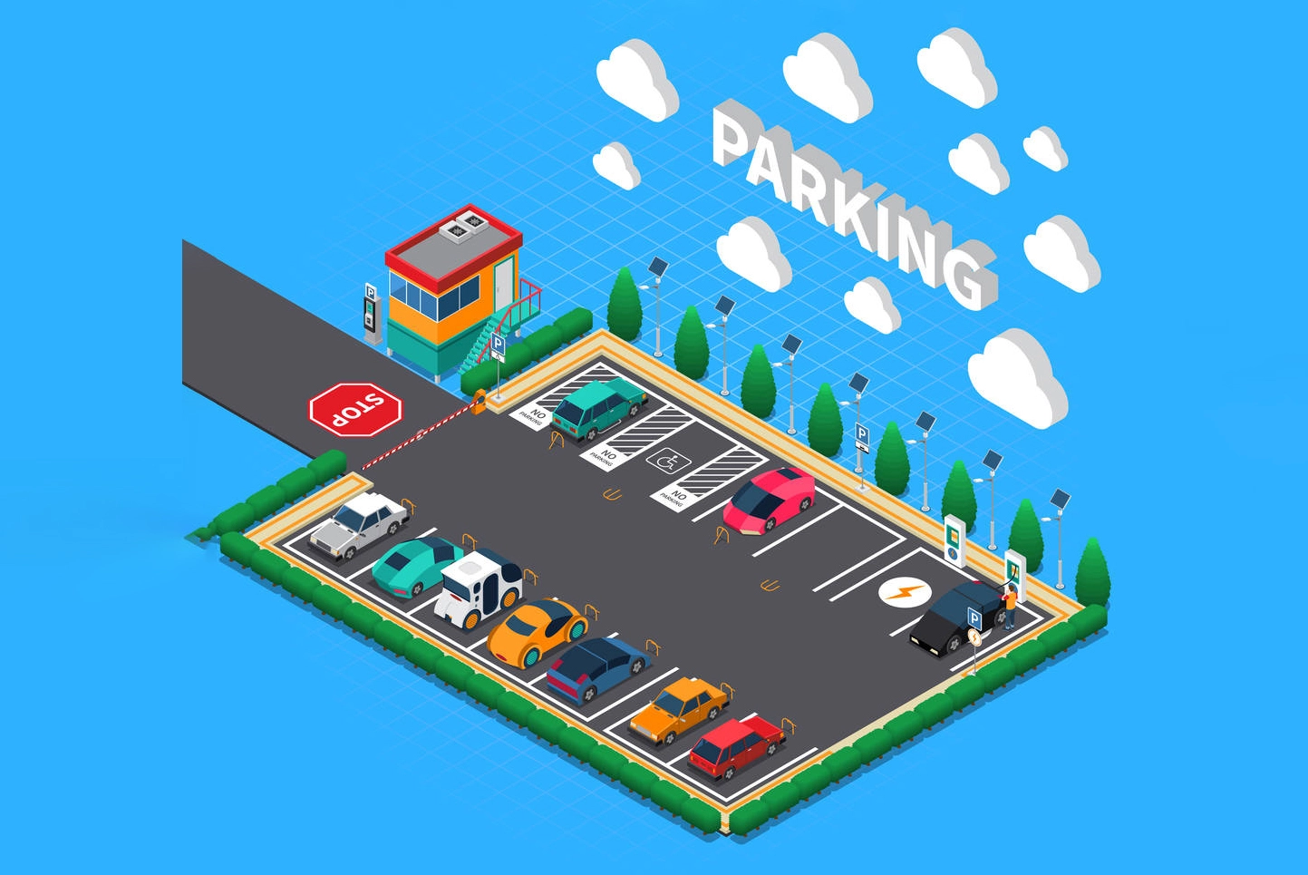 Solution de gestion des parkings