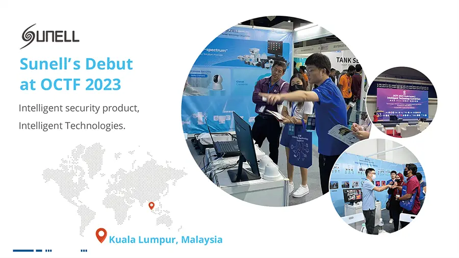 Sunell présente des produits de sécurité innovants et des solutions intelligentes à l’OCTF 2023 à Kuala Lumpur